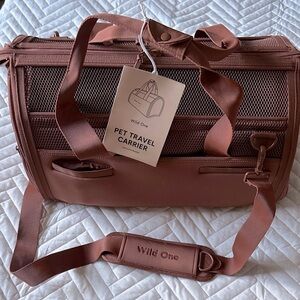Wild One NEW Pet Carrier Cinnamon Tan